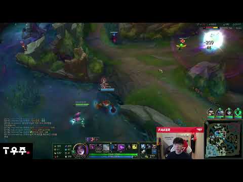 Faker y su show con Kaisa mid continua