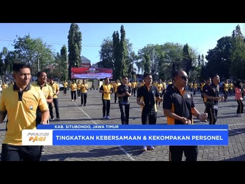 OLAHRAGA BERSAMA BHAYANGKARI POLRES SITUBONDO