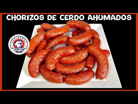 Como hacer chorizos de cerdo ahumados