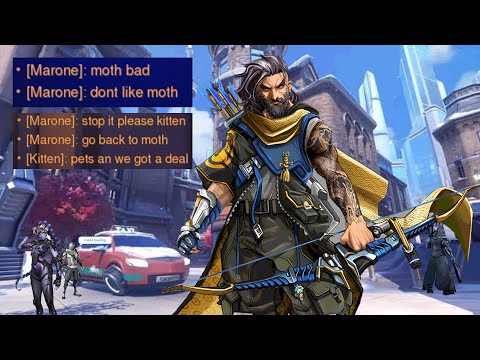 Hanzo main Carried by top 500 mercy