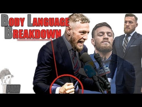 Conor McGregor Body Language Breakdown Legal Issues Resolved