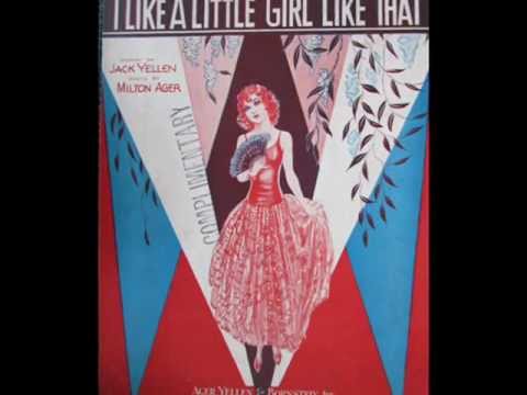 "I Like A Little Girl Like That"   Joe Venuti and His Orchestra 1930