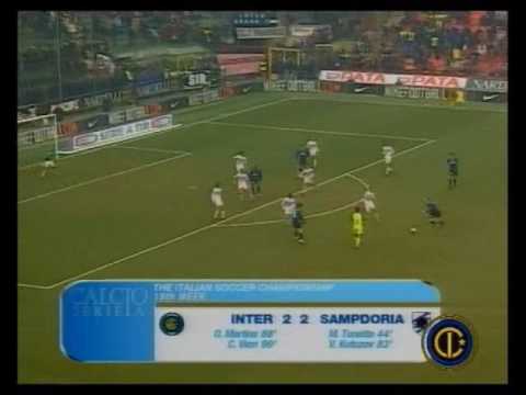 Inter-Sampdoria 3-2 : La Rimonta pazzesca (commento Roberto Scarpini)