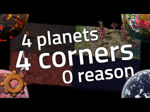 Can You Get to the END OF EVERY WORLD in Factorio Space Age?