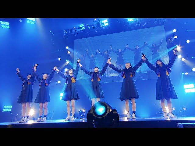 ライブで披露された『Nothing.』。BiSの楽曲『FiNAL DANCE』のアンサーソングとも言える。