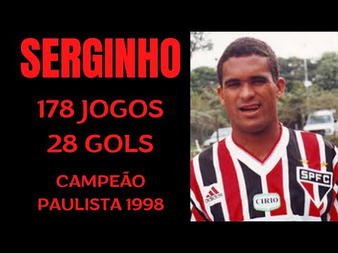 SERGINHO(SÉRGIO CLAÚDIO DOS SANTOS) GOLS  SÃO PAULO