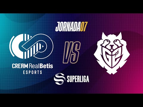 CREAM REAL BETIS VS G2 ARCTIC - LEAGUE OF LEGENDS - SUPERLIGA - JORNADA 7