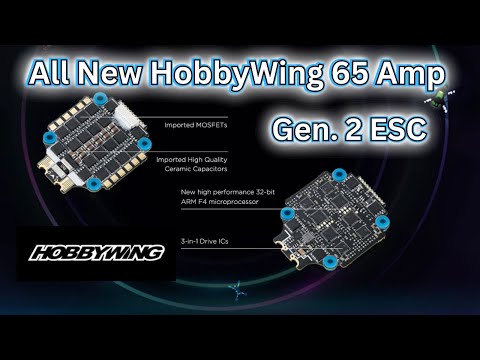 The Once Best ESC ... Just Got Better!! All New 65 Amp ESC by Hobbywing!!