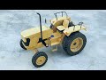 How To Make RC Tractor With Cardboard Remote Control John Deere 5050d Tractor