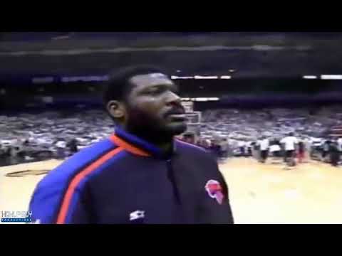 Game 1 of 1999 NBA Finals Knicks @ Spurs Players intros