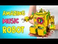 DIY Orpheus Robot Music Box From Wooden Puzzle