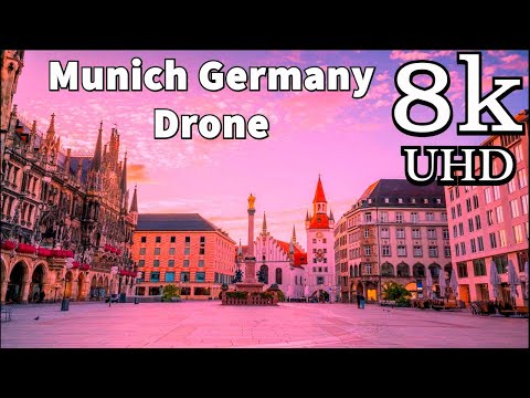 UNIQUE TRIP TO MUNISH - Germany 8K HDR 60FPS DEMO UHD.