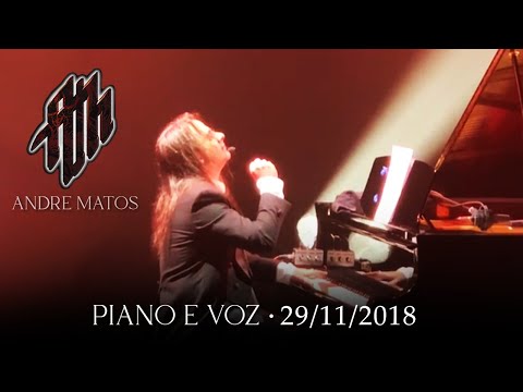 Show Andre Matos Piano & Voz 29/11/18
