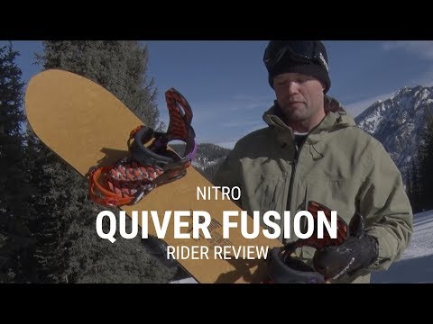 Nitro Quiver Fusion 2019 Snowboard Rider Review with Knut Eliassen - Tactics.com