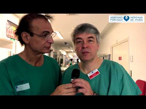 Greffe de peau : réaction des Pr Mebazaa et Mimoun suite à la visite des jumeaux
