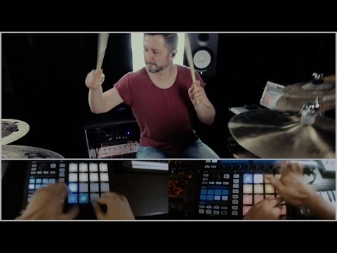 Launchpad - Tha Trickaz - Pushing More Buttons (Live Drumming)