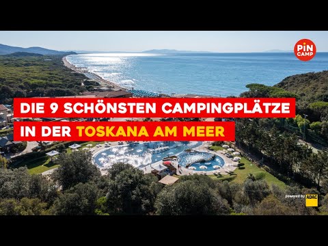 Die 9 schönsten Campingplätze in der Toskana am Meer #toskana #camping