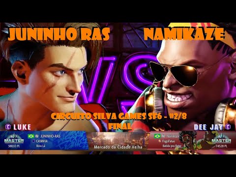 SF6 - FINAL Circuito Silva Games #2/8 - Juninho Ras (LUKE x DEE JAY) Namikaze
