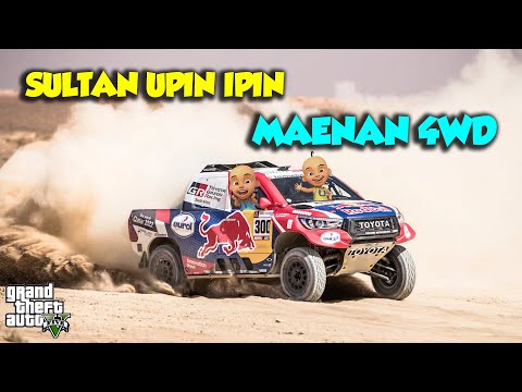 Sultan Upin modif Toyota Hilux dan mencoba keganasannya MANTAP - GTA V Upin Ipin Episode Terbaru 477