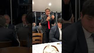 Catalca yazi isleri muduru Adil Ozturk’un veda yemegi