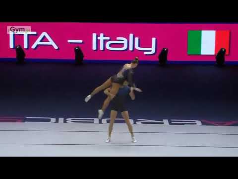 Aerobic Gymnastics – Mixed Pair -ITALY 2 Micheal CASTOLDI& Davide DONATI