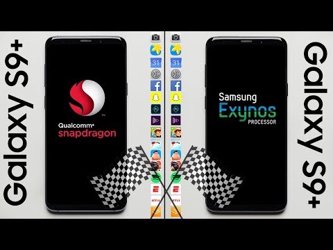 Samsung Galaxy S9 Exynos vs Snapdragon: speed test Samsung Galaxy S9 Exynos vs Snapdragon: speed test