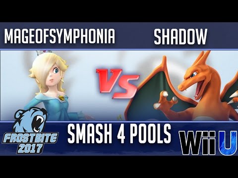 Frostbite 2017 SMASH 4 POOLS - CvG | MageofSymphonia (Rosalina) vs Shadow (Charizard)