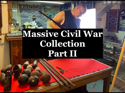 Closer Look at the MASSIVE Collection of Civil War Relics Bequeathed to my Friend - Part II
