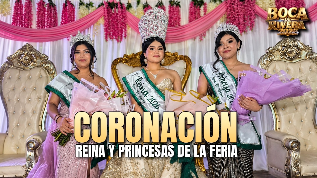 Así es una coronación en BOCA DE RIVERA, VILLANUEVA 👑🎉 ¡pura tradición!