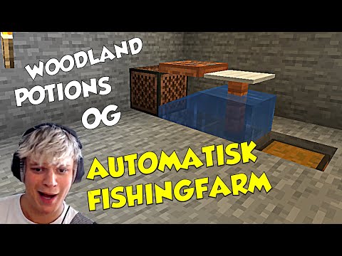 LAVER EN AUTOMATISK FISKEFARM - Minecraft Ep: 12