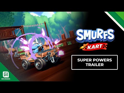 Smurfs Kart | Super Powers Trailer | Eden Games & Microids thumbnail