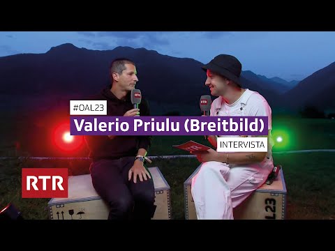 Valerio Priuli da Breitbild I Open Air Lumnezia 2023 I Interview I RTR Musica