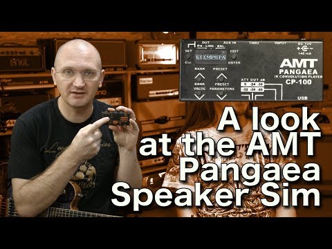 A look at the AMT Pangaea CP100 IR Speaker Sim