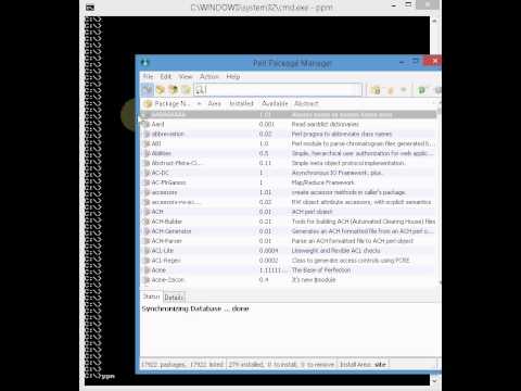 How to Install Perl Modules (ActivePerl) (Perl Package Manager)