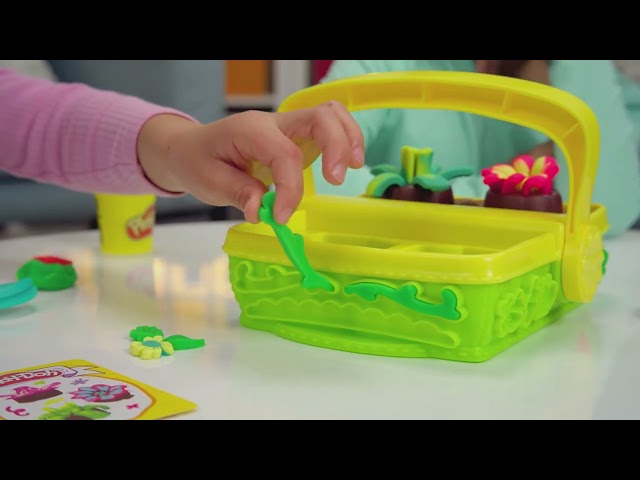 Vídeo relacionado con Play-Doh Hasbro Jardín, Juguetes de Jardinería para Niños y Niñas de 3 Años o Más, Manualidades Creativas, Idea de Regalo, Maceta con Flores, Margarita y Rosas