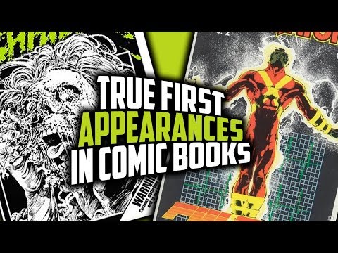 Affordable Artist's 1st Published Works - True First Appearances in Comic Books