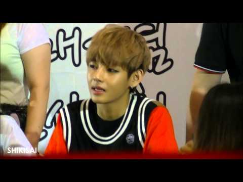 [fancam] 130628 BTS fansign @ Yeouido - V ①
