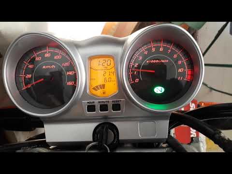 New speedometer for Honda CBF 250