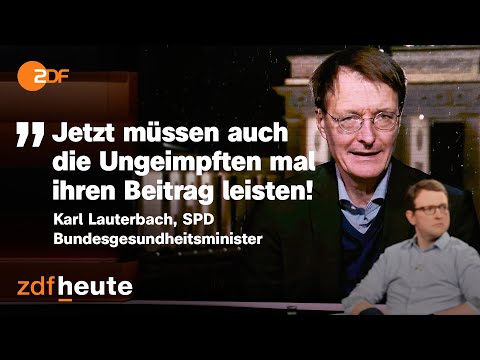 Corona-Pandemie: Ungeimpfte in der Pflicht? | Markus Lanz vom 19. Januar 2022