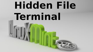 Show hidden files in command line terminal of Linux Mint / Ubuntu