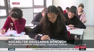 Yarım asırlık Derince Lisesi yıkıldı.