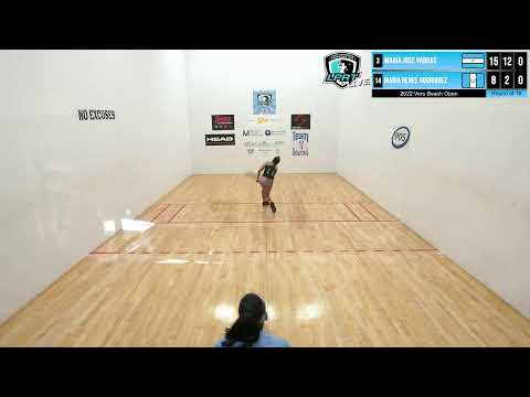 2022 Vero Beach Open - Court 1 - Singles Round of 16 - Vargas vs Rodriguez