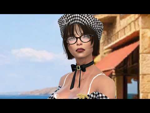 sims 4 custom content download brunette female Eleni Papadaki by Bonita100 Cas Video Preview