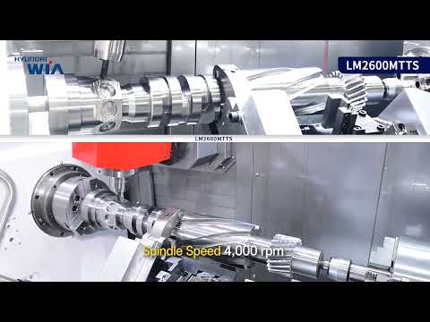 HYUNDAI WIA CNC MACHINE TOOLS KM2600MTTS Multi-Axis CNC Lathes | Hillary Machinery Texas & Oklahoma (1)