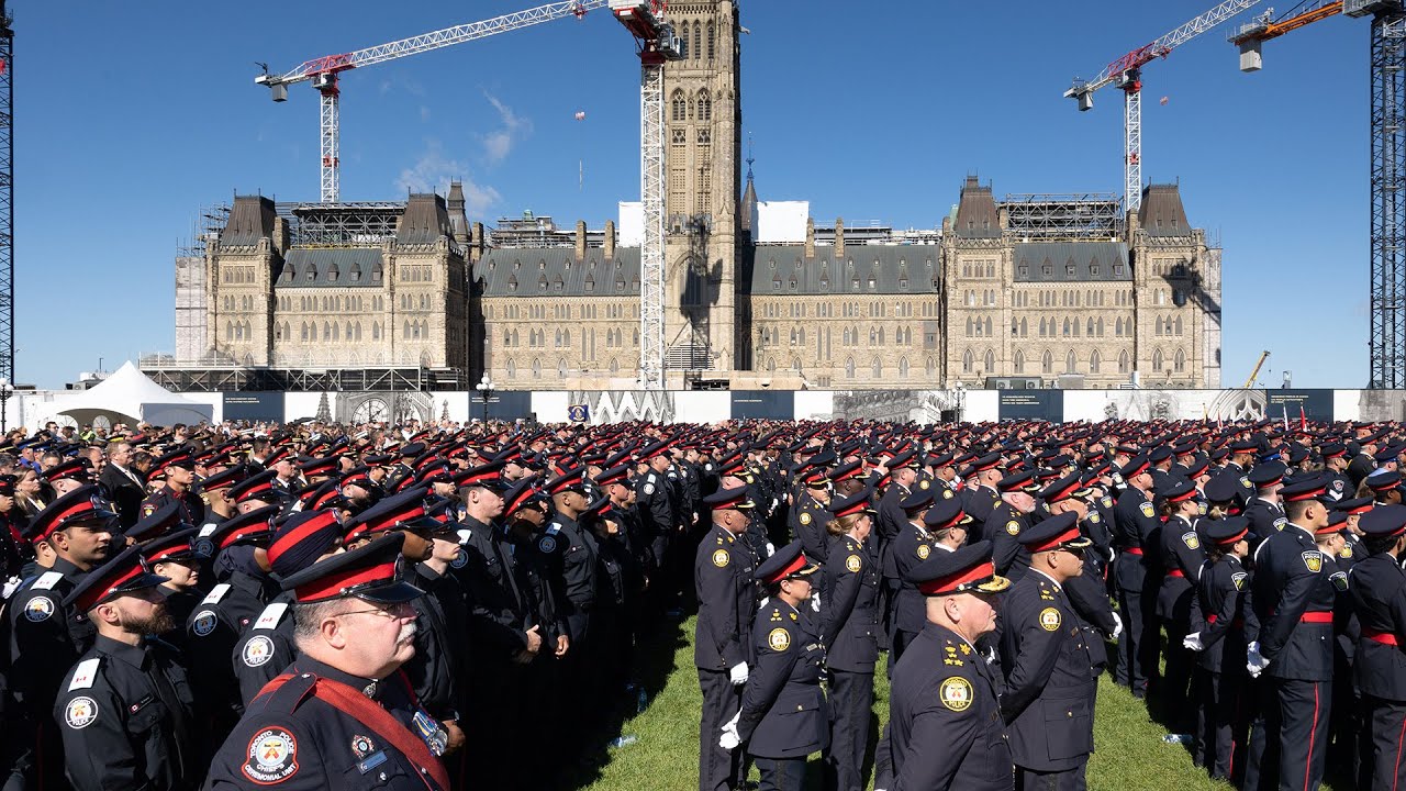 Reflecting on Sacrifice at Canadian Police & Peace Officers' Memorial