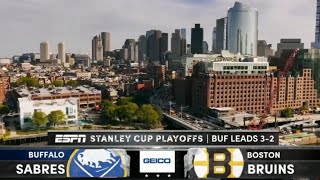 Sabers vs Bruins Game 6 NHL On ESPN Intro/Theme 2026 NHL Playoffs 