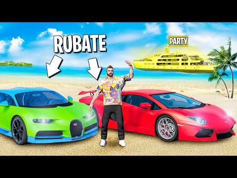 Rubo le SUPERCAR dei MILIONARI IN VACANZA su GTA 5! 🌴