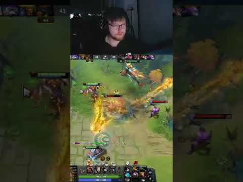 QOJQVA KICKED OUT VOID FROM CHRONOSPHERE!😱😱😱 #dota2 #shorts #qojqva