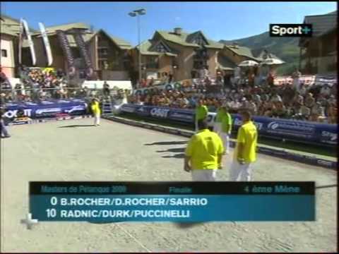 Petanque Masters 2009 - Près de 5 h. de parties !