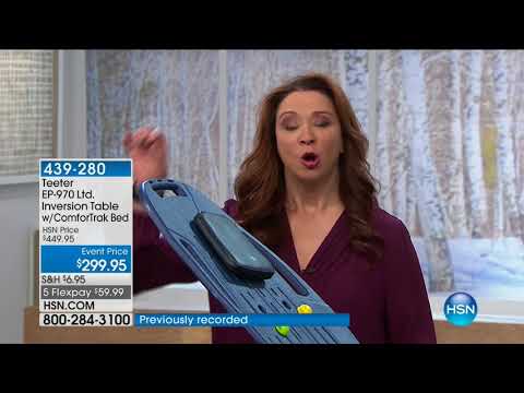 HSN | Teeter Inversion Fitness Solution 09.10.2017 - 02 AM